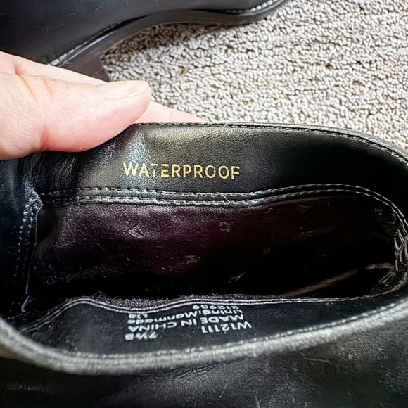 Cole Haan Women's Shoes Black Winnie Grand 360 Waterproof Bootie Size 7.5B - Picture 6 of 9